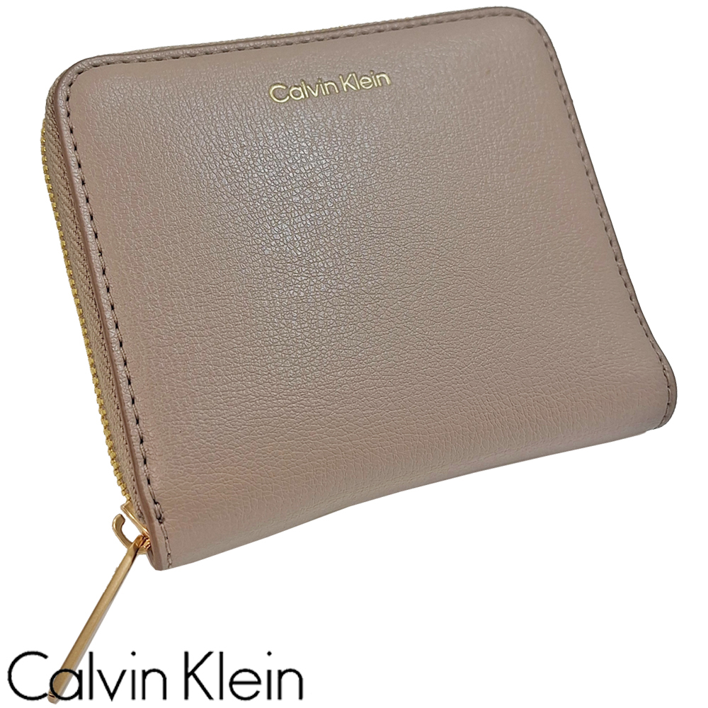 Calvin Klein（カルバン・クライン） 二つ折り財布 ミニ財布 メンズ