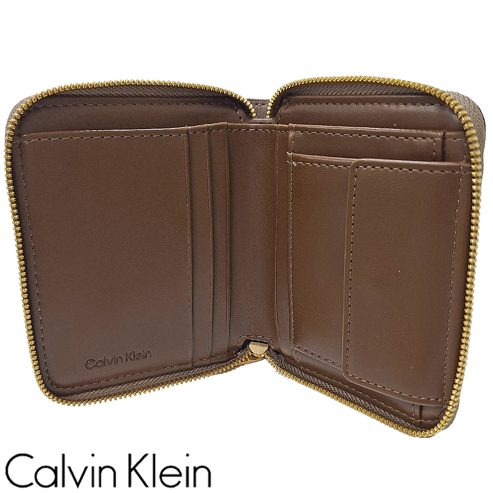 Calvin Klein（カルバン・クライン） 二つ折り財布 ミニ財布 メンズ