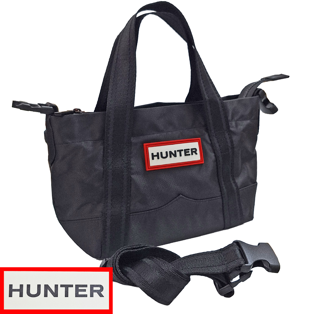 HUNTER（ハンター） 2WAY ショルダーバッグ 軽量 撥水 ナイロン ミニ