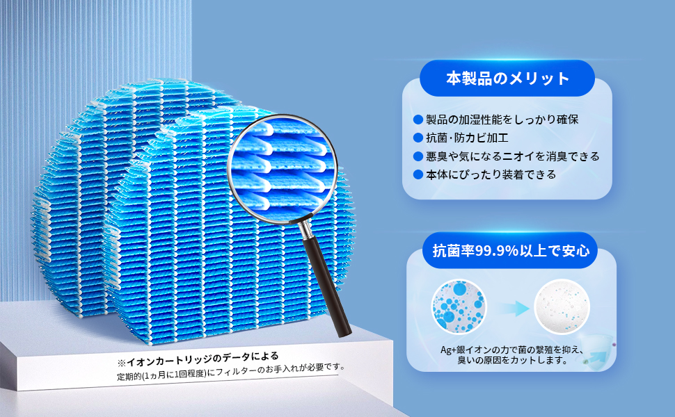 シャープ FZ-Y80MF 加湿フィルター 2個入り fz-y80mf 加湿空気清浄機用