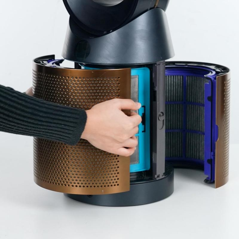 フィルター交換済 dyson purifier hot+cool HP07 ダイソン Pure 空気清浄機能付ファン 交換用フィルター 互換フィルター