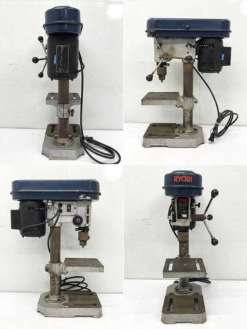 Q5425 送料無料！【中古品】13mm卓上ボール盤 リョービ TB-1131K 電動工具 穴あけ