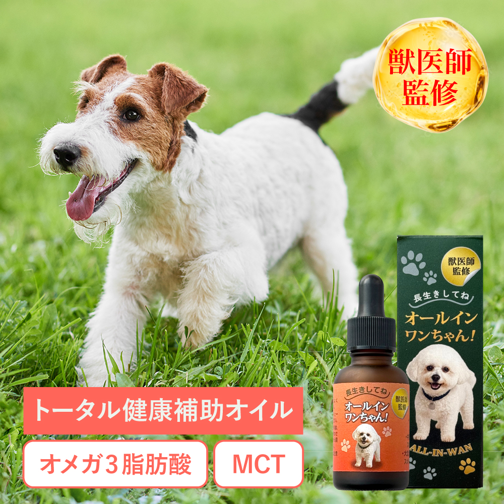 ゲリラセール 【獣医師監修】オールインワンちゃん 健康オイル 犬用