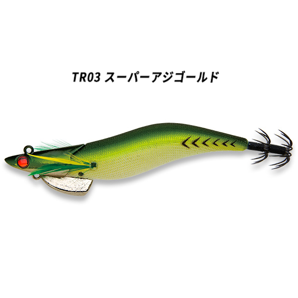 FishLeague DARTMAX ルアー 40g TR-BK フィッシュリーグ エギリー ダートマックスTR-BK 3.5号(40g