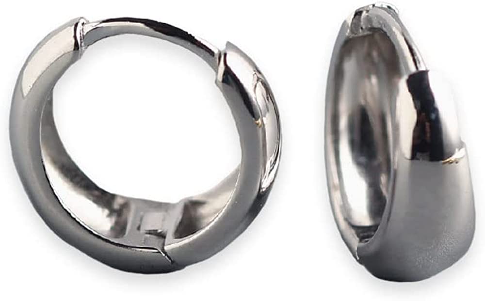 002d【シンプル】フープピアス　上品　ダイヤ　つけっぱなし　S925　シルバー シンプルフープピアス】ピアス フープ つけっぱなし シンプル