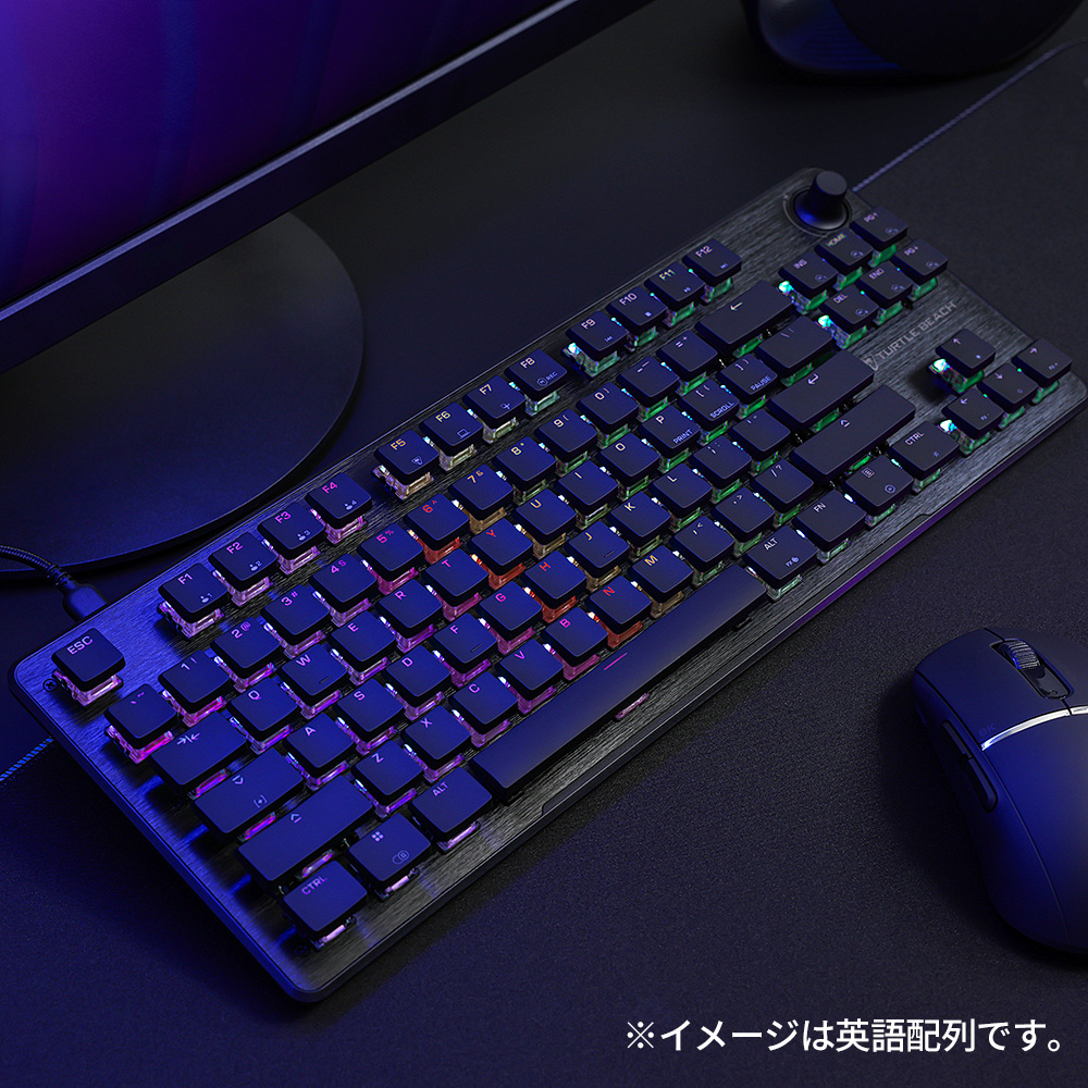 TURTLE BEACH（タートルビーチ） ゲーミングキーボード Vulcan II TKL