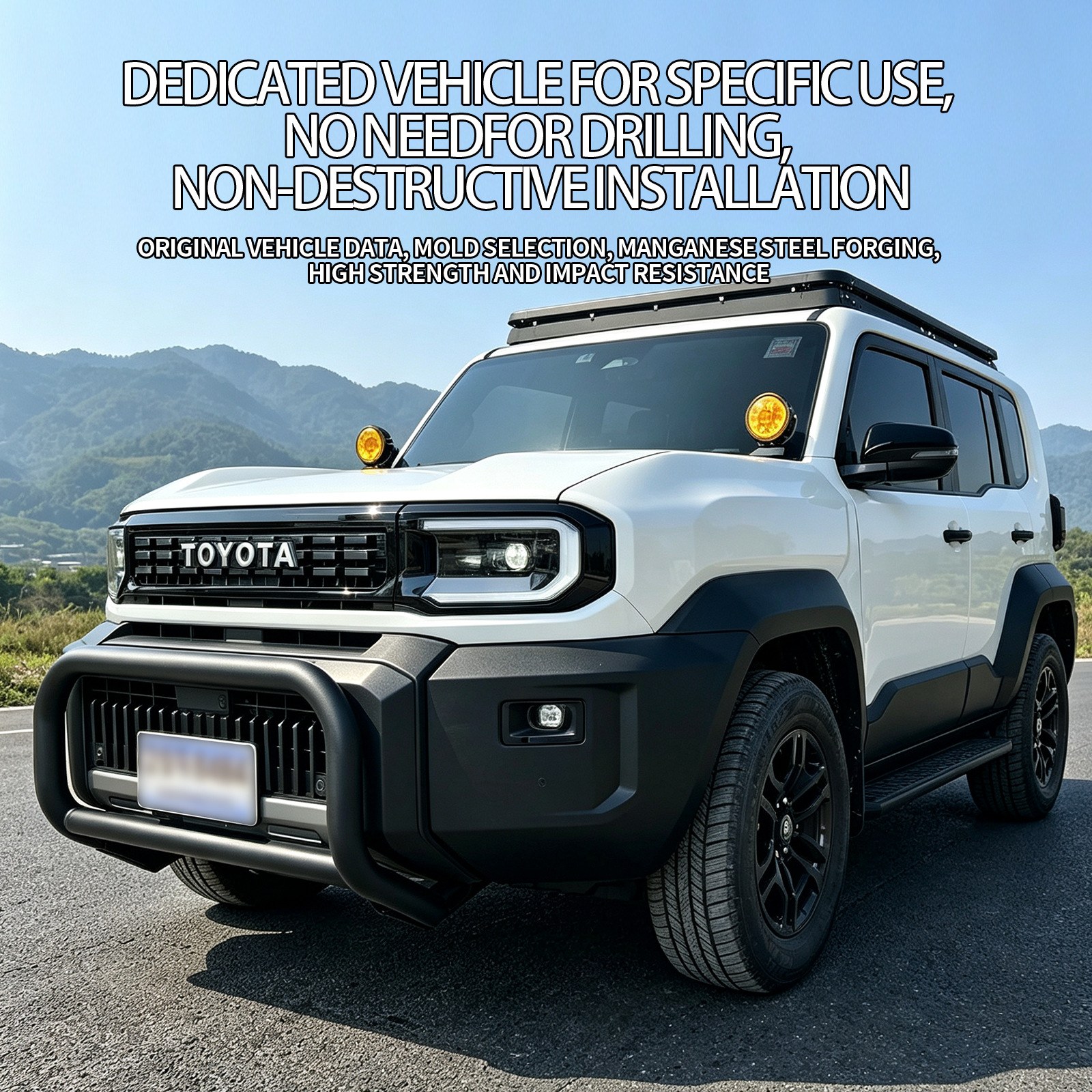 ランドクルーザーFJ 純正 フロントバンパーガード トヨタ TOYOTA ランドクルーザーFJ LAND CRUISER FJ 2026年対応