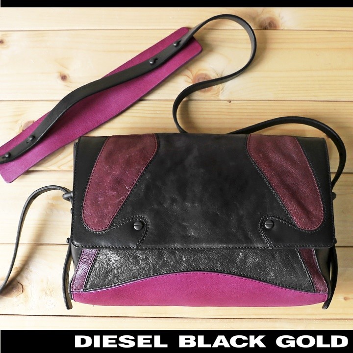 ディーゼルブラックゴールド DIESEL BLACK GOLD クラッチバッグ 鞄