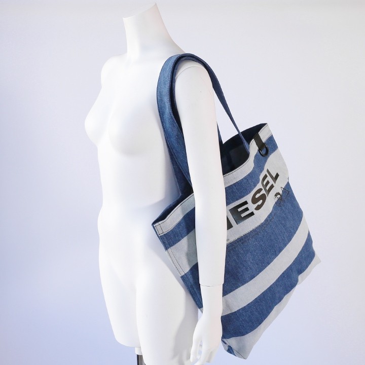 【美品】DIESEL メタルロゴ トートバッグ ハンドバッグ die-l-a-c1-003_1.jpg