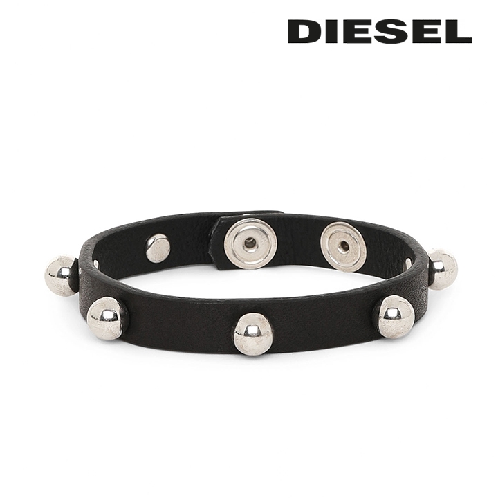 ディーゼル DIESEL レザーブレスレット メンズ レディース 男女兼用