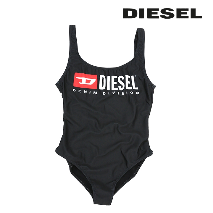 ディーゼル DIESEL ワンピース 水着 レディース ロゴプリント