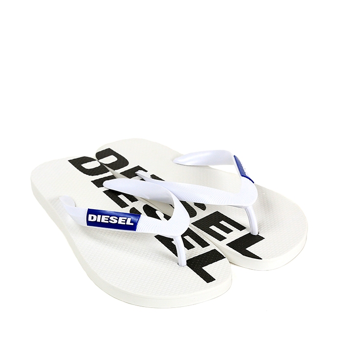 diesel ビーチサンダル DIESEL ビーチサンダル /未使用 41/42（26.5-27.5cm） 白 - メルカリ