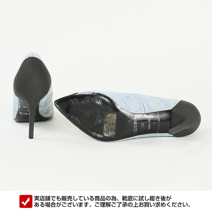 DIESEL ディーゼル ハイヒールパンプス 靴 レディース デニム