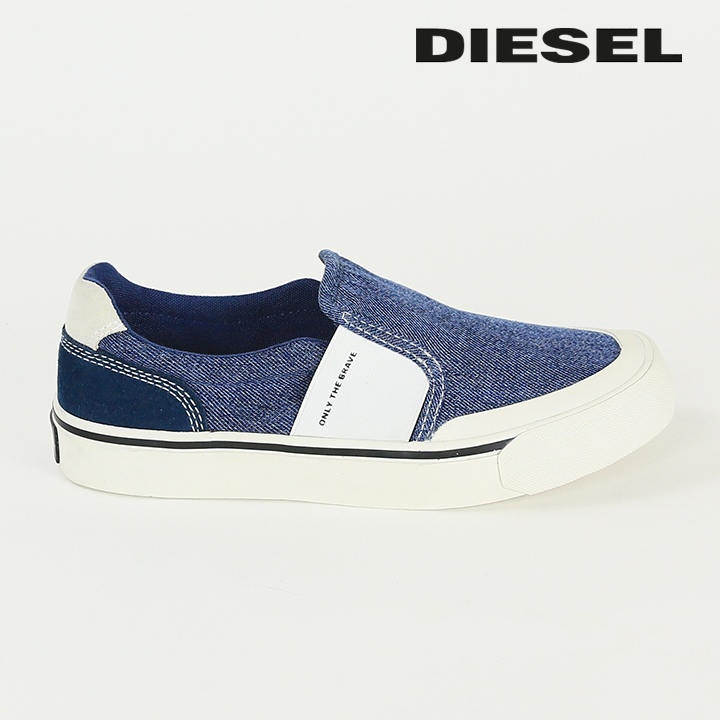 ディーゼル DIESEL スニーカー スリッポン 靴 レディース 牛革×デニム