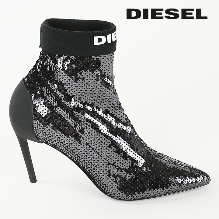 ディーゼル DIESEL ソックスショートブーツ ブーティ 靴 レディース