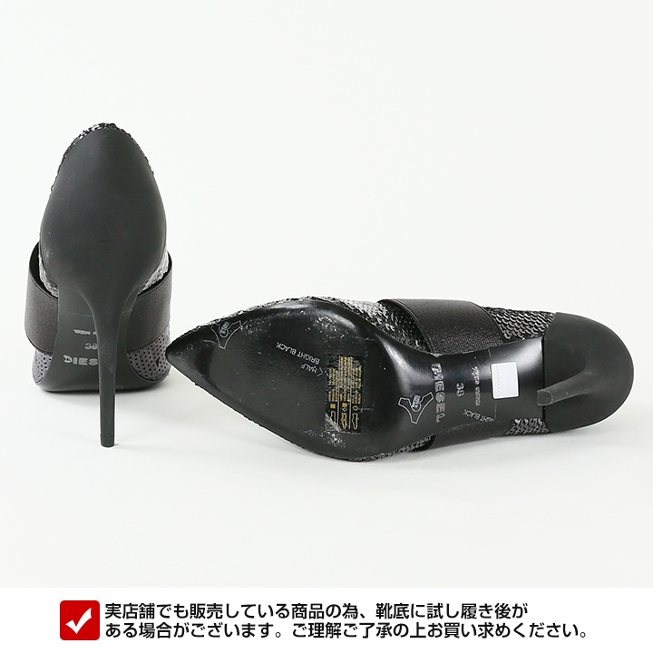 DIESEL（ディーゼル） ハイヒールパンプス 靴 レディース スパンコール