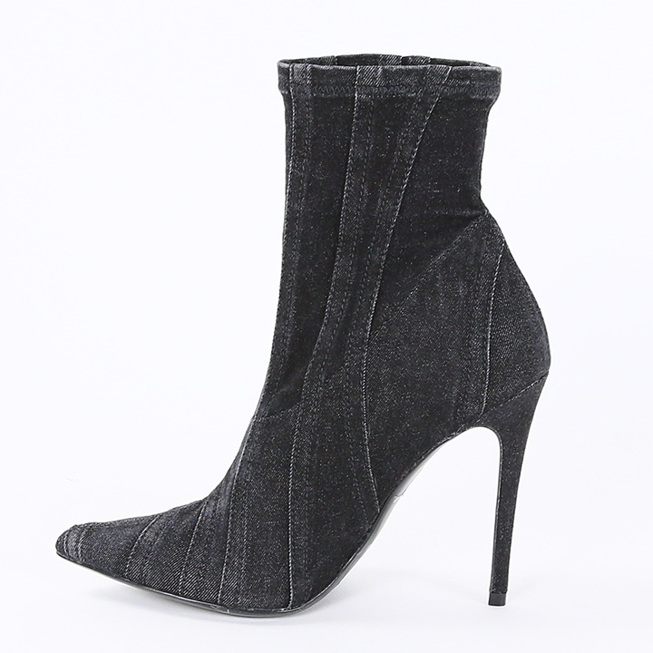 DIESEL（ディーゼル） アンクルブーツ 靴 レディース 切替デニム