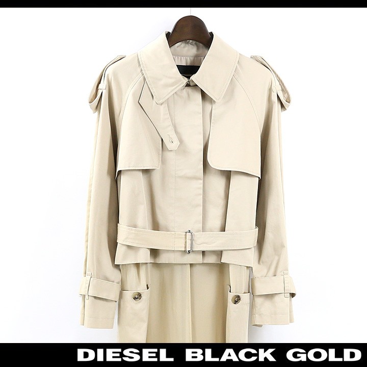 ディーゼルブラックゴールド DIESEL BLACK GOLD トレンチコート