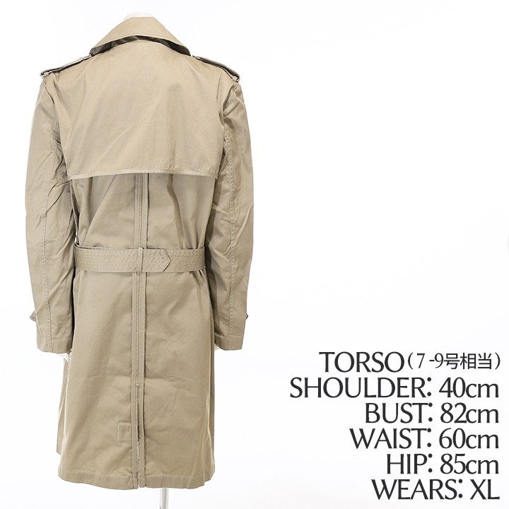 DIESEL トレンチコート（レディース） DIESEL ディーゼル トレンチコート レディース ビッグロゴパッチ