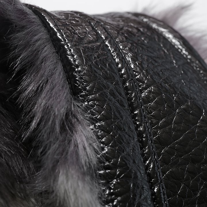 DIESEL ディーゼル フェイクファーベスト レディース