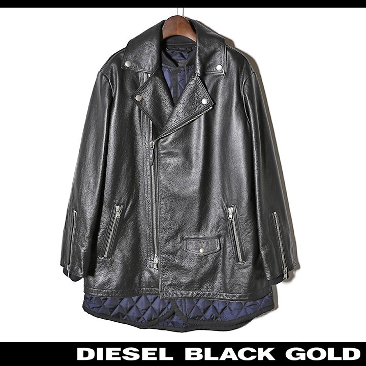 希少 DIESEL BLACK GOLD MA-1 中綿 ブルゾン サソリ-