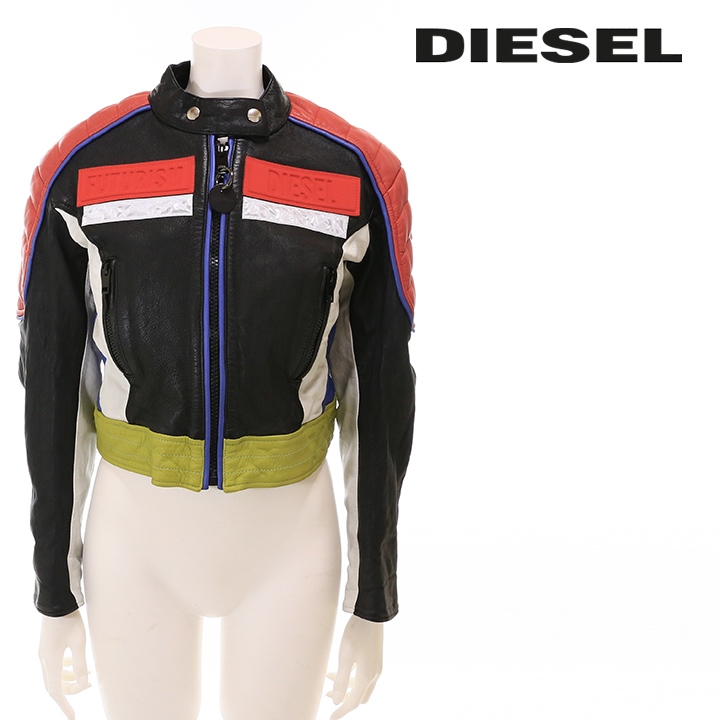 【美品】DIESEL ディーゼル テーラードレザージャケット　羊革 DIESEL ディーゼル シープスキンレザージャケット メンズ 羊革