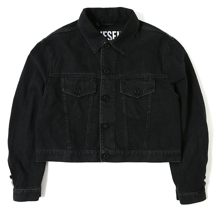 DIESEL ディーゼル クロップドデニムジャケット レディース