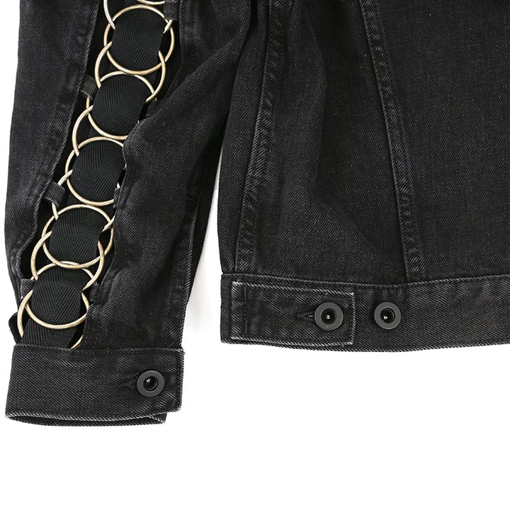 DIESEL ディーゼル クロップドデニムジャケット レディース
