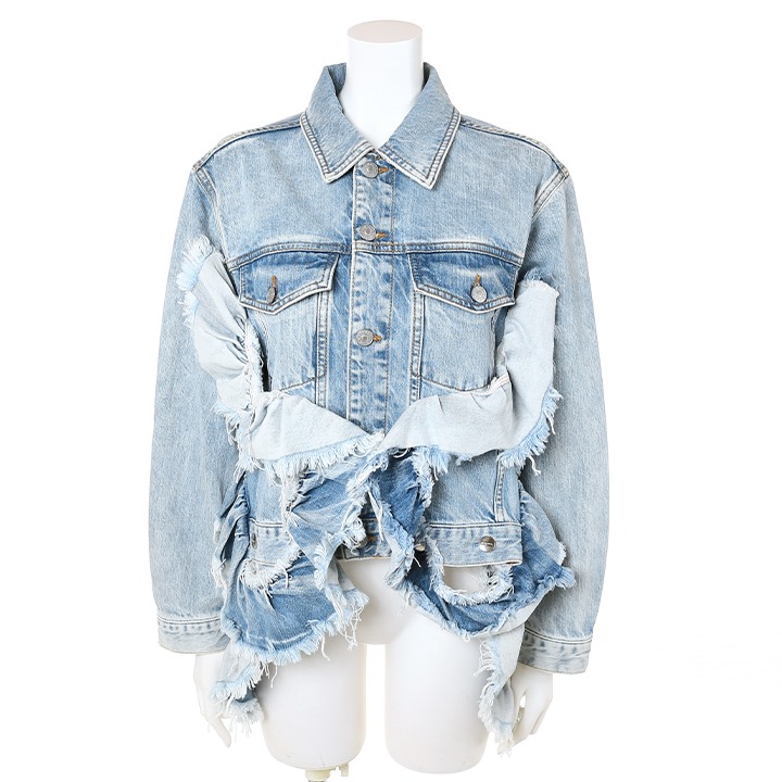 DIESEL /ディーゼル VISEMAC オーバーサイズフリルデニム