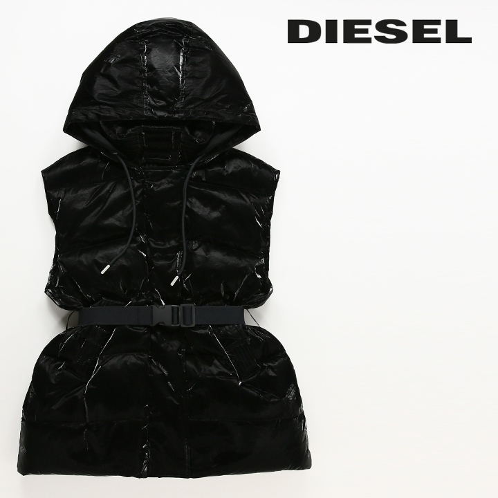 ディーゼル DIESEL ノースリーブダウンジャケット レディース