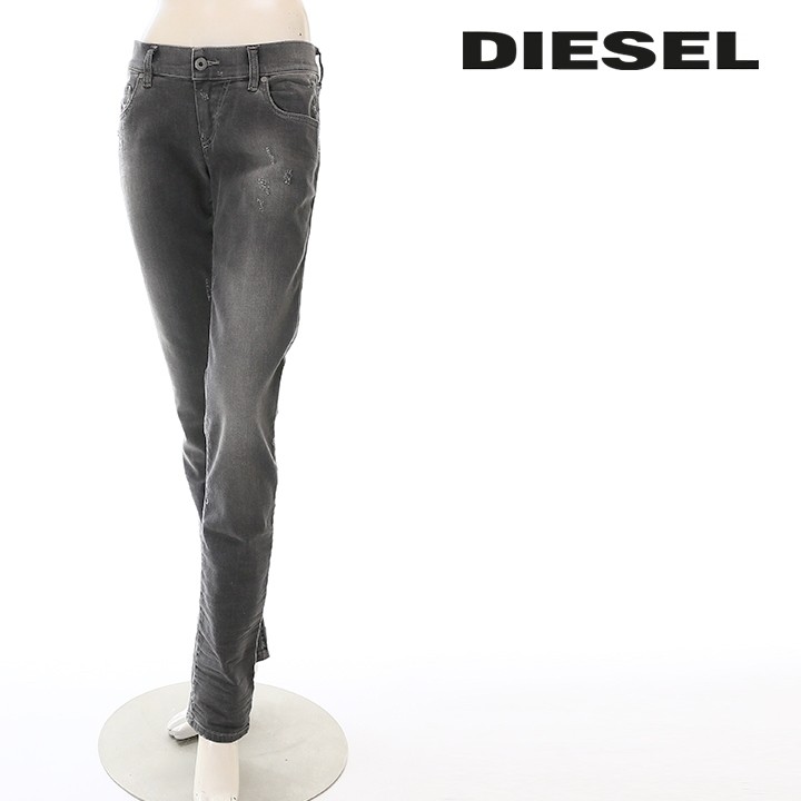 ディーゼル DIESEL ジーンズ デニム パンツ レディース ダメージ加工