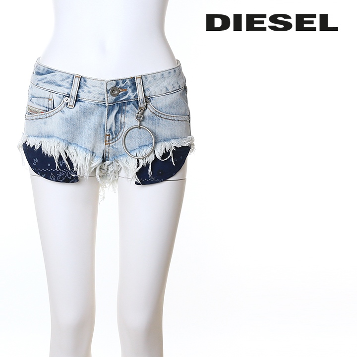 DIESEL ディーゼル デニムショートパンツ ホットパンツ