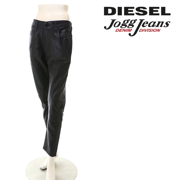 ディーゼル DIESEL ジョグジーンズ パンツ レディース コーティング加工 ストレッチ テーパード スウェットデニム FAYZA-NE