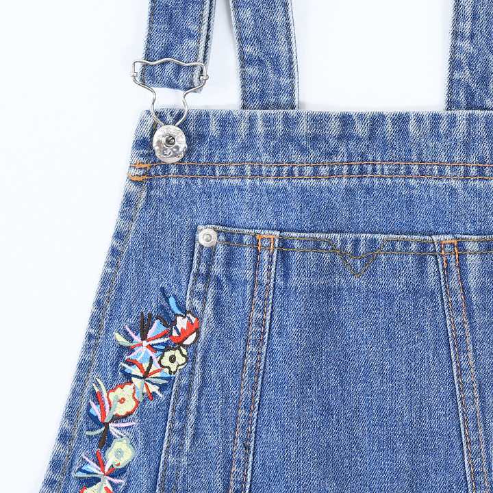 ディーゼル DIESEL オーバーオール レディース 刺繍装飾 デニム 販促大王 DIESEL/レディース デニムオーバーオール サイズS オールインワン