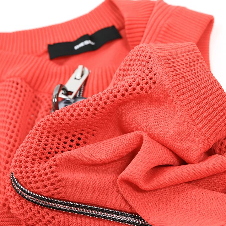 DIESEL ディーゼル ノースリーブワンピース レディース メッシュ