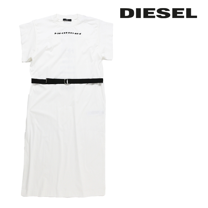 ディーゼル DIESEL コットンワンピース レディース ワンポイント