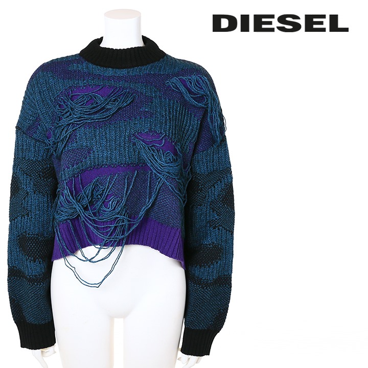 ディーゼル DIESEL ニットセーター レディース 首回り小さめ キッズ