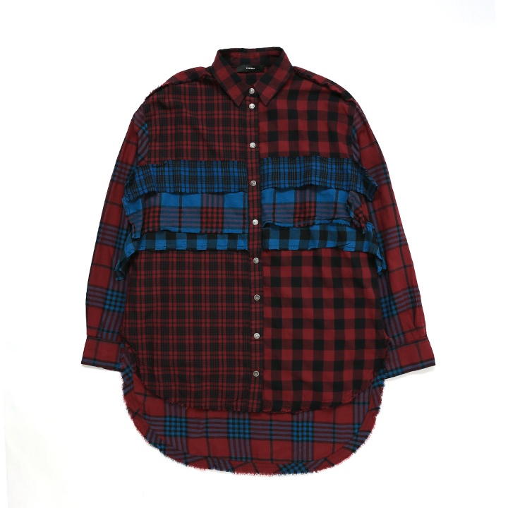 DIESEL◆長袖シャツ/S/ポリエステル/BLK/花柄/C-GISELLE 楽天市場】☆DIESEL ディーゼル レディース☆クラッシュダメージ