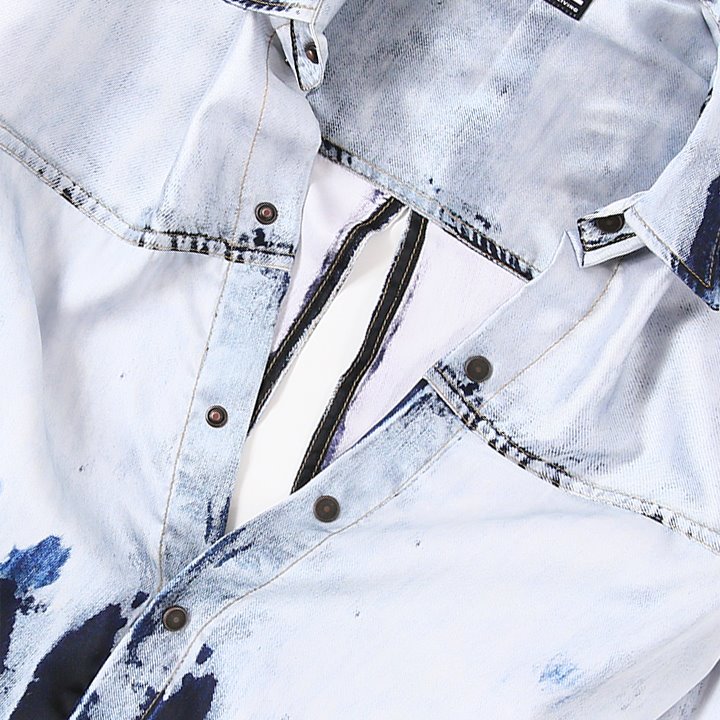 DIESEL ディーゼル ドレスシャツマキシワンピース レディース