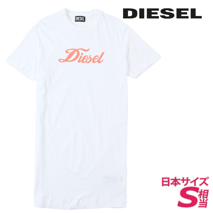 DIESEL（ディーゼル） 半袖カットソーワンピース レディース ロゴ