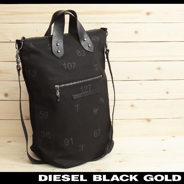 ディーゼルブラックゴールド DIESEL BLACK GOLD トートバッグ