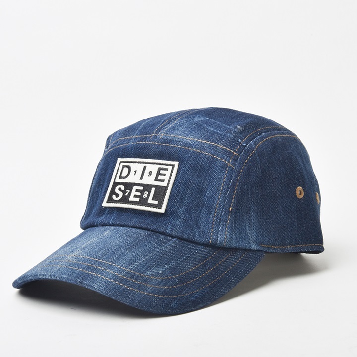 DIESEL ディーゼル ジェットキャップ 帽子 メンズ ダメージ加工