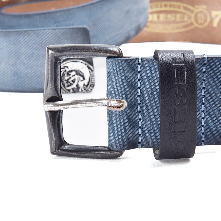 DIESEL デニム レザー ベルト 楽天市場】DIESEL ディーゼル メンズ レザー ベルト X08880