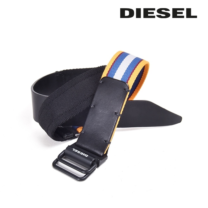 Dieselベルト DIESEL ディーゼル ベルト BIBOTTON CINTURA ブラック ブラウン