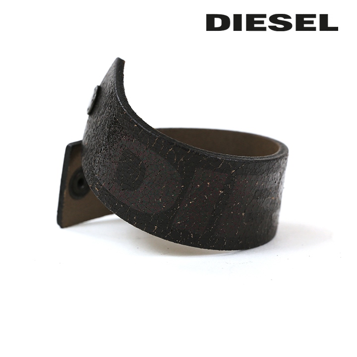 ディーゼル DIESEL レザーブレスレット メンズ レディース 男女兼用 