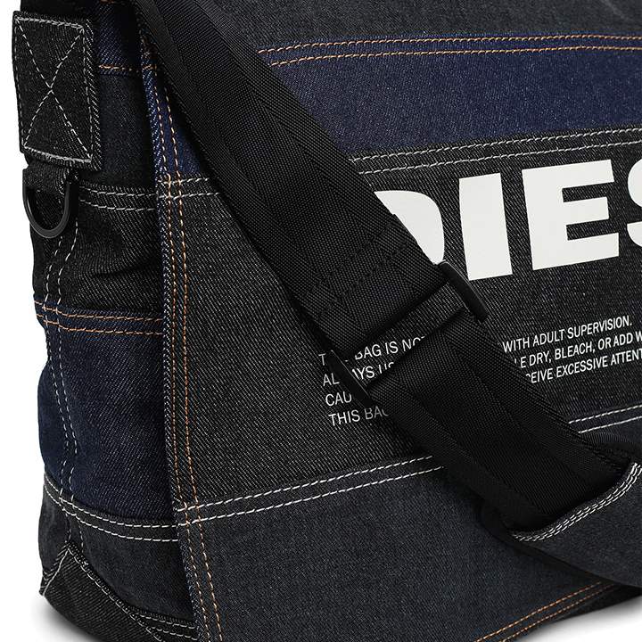 DIESEL（ディーゼル） デニムメッセンジャーバッグ 鞄 メンズ バイ