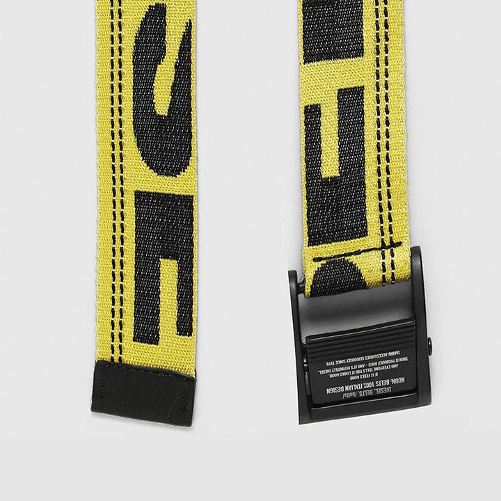 DIESEL B-1DR REV II DOUBLE SIDE LEATHER BELT X09812 P4420