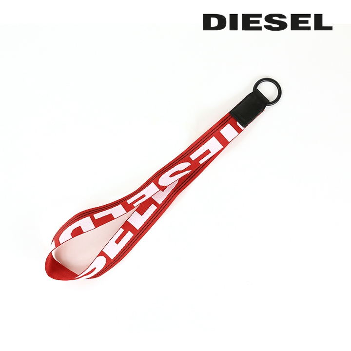 ディーゼル DIESEL ネックストラップ メンズ レディース 男女兼用 ロゴ