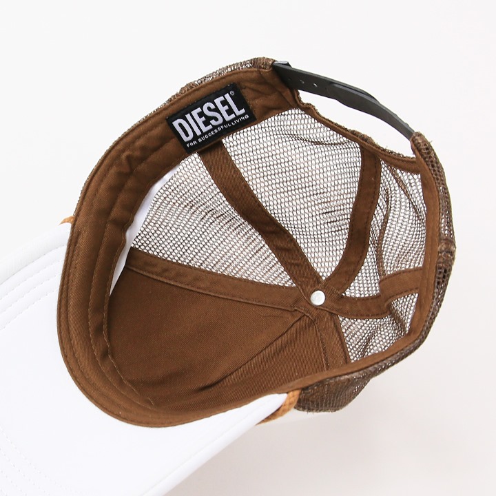 DISEL ブリーチ　キャップ C-AREN キャップ｜マルチカラー｜メンズ｜ホワイト/レッド