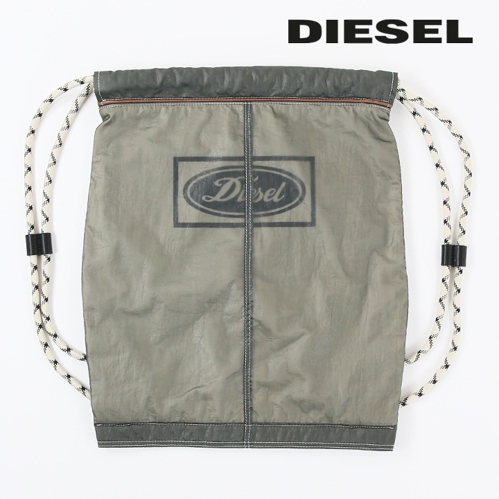 DIESEL ディーゼル ナイロンナップサック 鞄 メンズ